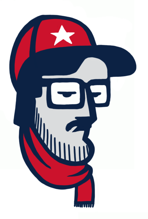 New England Patriots Hipsters Logo DIY iron on transfer (heat transfer)